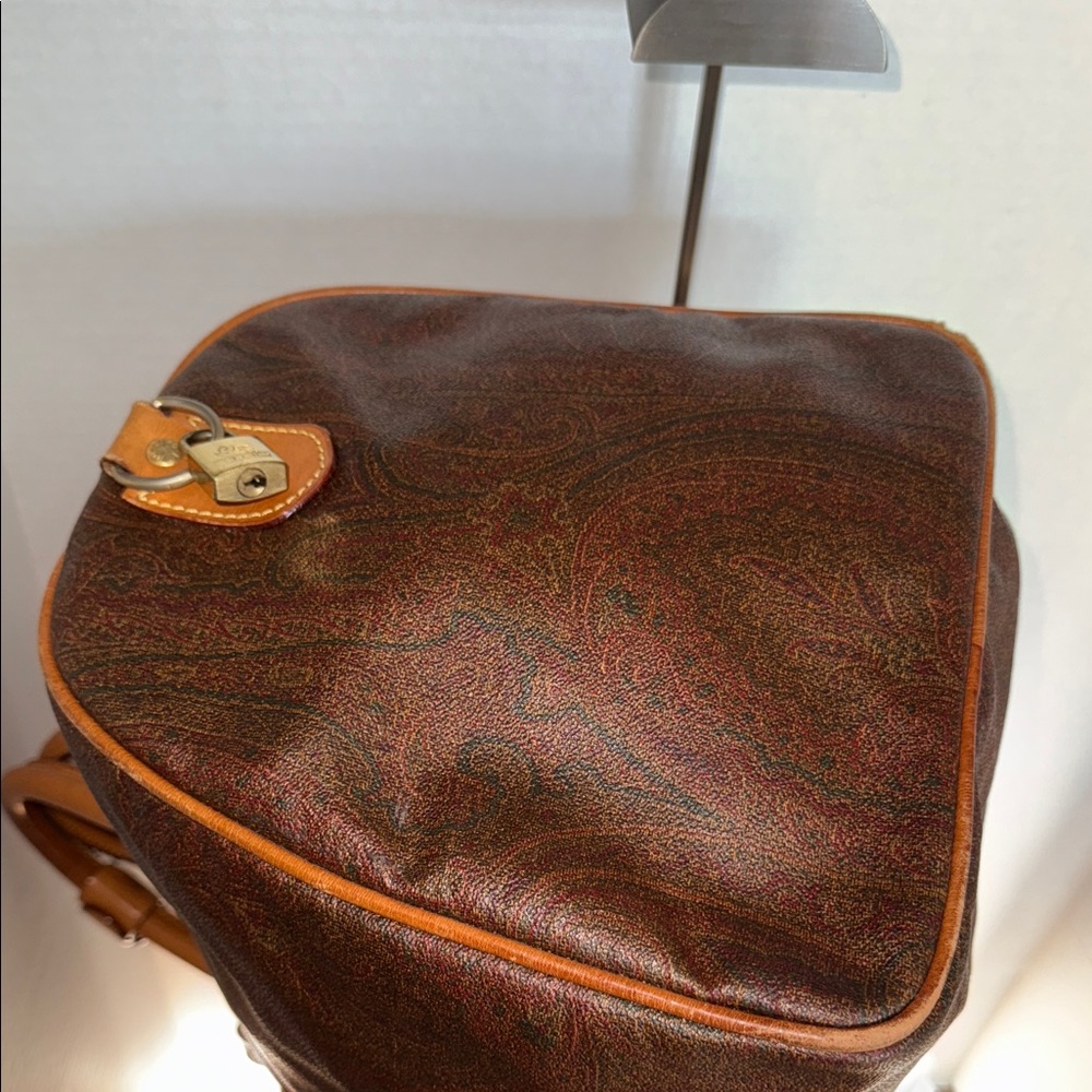 ETRO Brown Travel Duffel Bag - Picture 5 of 12